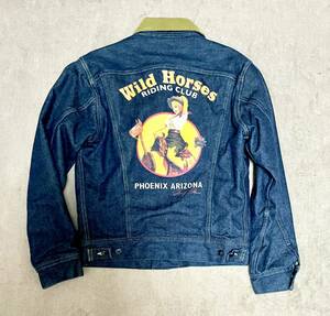 トイズマッコイ TOYS McCOY デニムジャケット DENIM JACKET LOT 001LJ MARILYN MONROE「WILD HORSES」TMJ1930