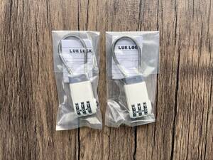 ☆ Неиспользованный! [Luklock] Mini Wire Lock USB 2 может быть заблокирован набор ☆ 彡