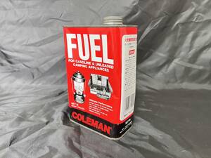 * used![Coleman] Coleman old design white gas can 1L A dent equipped *.