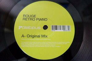 Z1-193＜12inch/UK盤/美盤＞Rouge / Retro Piano