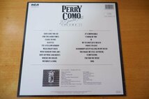 C2-078＜LP/独盤/美盤＞ペリー・コモ Perry Como / 20 Greatest Hits Volume Ⅱ_画像2