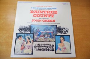 C2-136＜2枚組LP/サントラ/US盤/美盤＞「Raintree County」Johnny Green