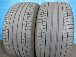 ※欠損※ MICHELIN PRIMCY3 ZP☆MOE 275/35R19 100Y 2本Set №06104E 室内保管 ミシュラン プライマシー3 中古 夏 オンロードタイヤ