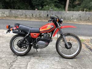 HONDA XL250S オリジナル　実働　初期