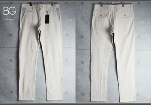  new goods BG/ Be ji- fine quality cotton sweat stretch pants M light brown 2