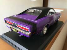 ラスト 希少 レア Maisto マイスト 1:18 6+ 1969 Dodge Charger R/T パープル_画像8