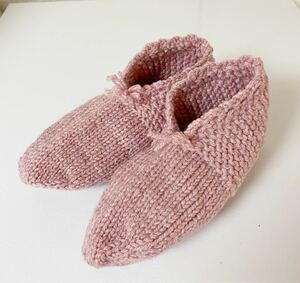 手編み靴下 ソックス 重ね履き オバーソックス ハンドメイド 23～24.5cm相当収縮あり ルームソックス・ナイトソックス 手作り 未使用品3