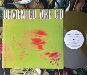 Demented Are Go Gold & Silver LP Kicked Out Of Hell .. 2000 Germany Press サイコビリー ロカビリー