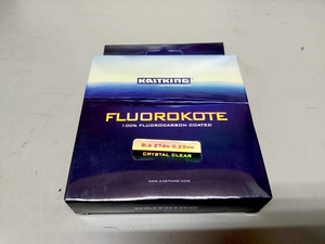 カストキング（KastKing）Fluorokote　8lb　274m　クリスタルクリアー　ルアーライン　レターパックライト送料無料！