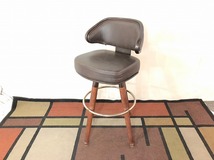 【米軍放出品】☆スイベルスツール イス 椅子 1脚 カウンターチェア 回転いす カフェ バー ダイニング Gasser Chair(220)☆BJ23IM-W#23_画像1