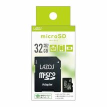 LAZOS micro SD カード MicroSD sdカード 32 メモリーカード micro SDHC マイクロSDカード メモリーカード 32GB CLASS10_画像2