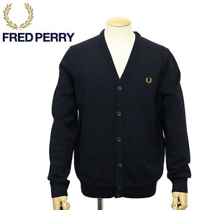 FRED PERRY (フレッドペリー) K9551 Classic Cardigan クラシックカーディガン FP521 795NAVYS