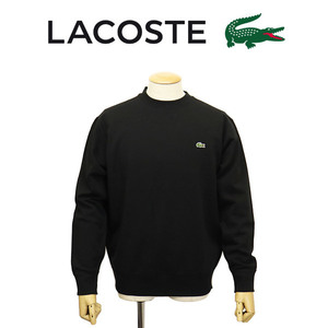 LACOSTE (ラコステ) SH6913 クルーネックスウェット ロングスリーブトレーナー LC325 031ブラック 5-L