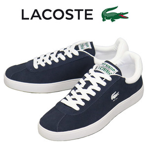 LACOSTE (ラコステ) SMA0065 BASESHOT 223 1 SMA スニーカー 092ネイビーxホワイト LC326 UK6.5-約25.5cm