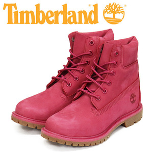 Timberland (ティンバーランド) A2R7T 6in PREM WP BT 6インチプレミアムウォータープルーフブーツ レディース Pink TB433