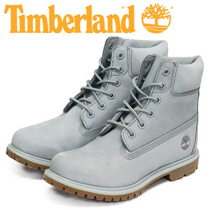 Timberland (ティンバーランド) A4326 50th Anniversary 6in PREM WP BT 6インチプレミアムウォータープルーフブーツ レディース Lt.Grey T