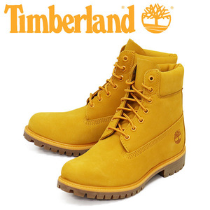 Timberland (ティンバーランド) A5VJN 50th Anniversary 6in PREM WP BT 6インチプレミアムウォータープルーフブーツ Orange TB443 US9-約2