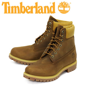 Timberland (ティンバーランド) A628D 6in PREM WP BT 6インチプレミアムウォータープルーフブーツ Brown TB460 US10-約28.0cm