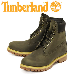 Timberland (ティンバーランド) A629N 6in PREM WP BT 6インチプレミアムウォータープルーフブーツ Grey TB462 US9-約27.0cm