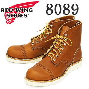 REDWING (レッドウィング) 8089 Iron Ranger Traction Tred アイアンレンジャー オロレガシー US7.5D-約25.5cm