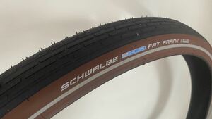 【未使用・２本セット】SCHWALBE シュワルベ FAT FRANK ファットフランク 28×2.0 ETRTO 50-622 ブラック/コーヒー