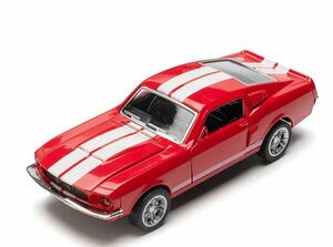 1967 フォード マスタング シェルビー GT500 レッド 1/38 ダイキャスト KT 5372