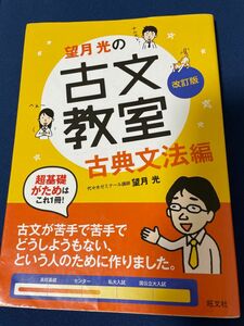 古典文法 望月光 改訂版 旺文社