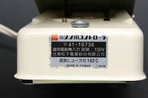 y5084 ナショナル 41-16736 ミシン用コントローラ 90w 100v フットスイッチ フットコントローラー _画像6