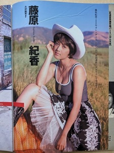 Norika Fujiwara Gravure Page вырезана 7p Weekly Playboy 1999.11.2 № 44