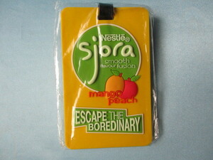  Nestle Sjora mango pi-chi name tag la gauge tag unopened goods 