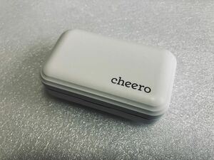 cheero ワイヤレスイヤホン CHE-627-WH ホワイト Bluetooth