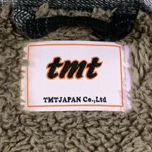 TMT 21AW 裏地ボア チェック ネルシャツ ジャケット SCOTCH NEL CHECK BOA SHIRT Mサイズ_画像8