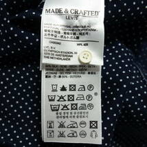 美品■MADE&CRAFTED Levi's リーバイス ポルカドット インディゴ シャツ 2■Indigo Polka Dot_画像7