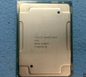 【 即決出品 】Intel CPU Xeon Gold 6128 2個あり ( SR3J4 / 3.4GHz / 19.25M / LGA3647 / 115W ) 