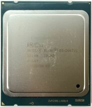 【同一ロット/2枚セット】 Intel CPU XEON E5-2667 V2 3.30GHz SR19W 8コア 16スレッド ソケット FCLGA2011 サーバー用【中古品】_画像3