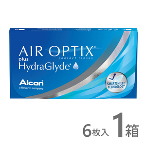 エアオプティクス プラス ハイドラグライド 2week 6枚入 1箱 コンタクトレンズ 安い 2week 2ウィーク 2週間 使い捨て 即日発送 ネット 通販