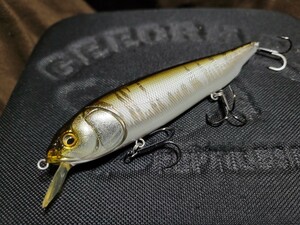 ★Megabass★LATES SILENT メガバス ラテス サイレント 美中古品 和銀ハスⅡ Length 120mm Weight 5/8oz ノイジー 伊東 由樹