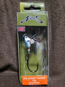 ★NORIES★HULACHAT NAKED 12g ノリーズ フラチャット ネイキッド HN04 ライブギル 新品 チャター ステンレス製ブレイドヒッター 伊藤 巧