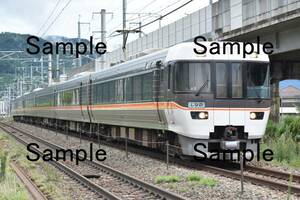 【鉄道写真】JR東海 383系 A3編成　特急しなの　@川中島～今井　L版　(商品番号信25)