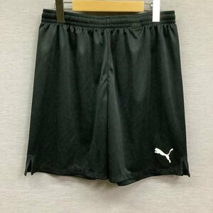 J32 PUMA プーマ サッカー 吸水速乾 ハーフ パンツ LIGA ゲームパンツ コア スポーツ トレーニング メンズ ブラック系 サイズ XL