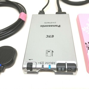 ☆軽自動車登録☆ Panasonic CY-ET907D USB電源仕様 ETC車載器 バイク 音声案内の画像2