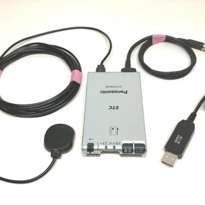 ☆軽自動車登録☆ Panasonic CY-ET907D USB電源仕様 ETC車載器 バイク 音声案内の画像4
