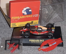 1/43 ロッソ フェラーリ 642 プロスト 1991 USA GP FERRARI アメリカGP ROSSO 完成品 641/2 643 F190_画像2