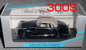 1/43 メルセデス ベンツ 300S ブラック ソフトトップ カブリオレ 1951-1955 MERCEDES soft top