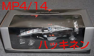 送料込 TE別注 1/18 WEST マクラーレン メルセデス MP4/14 ハッキネン 1999 McLaren MERCEDES