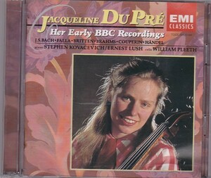 ★CD EMI 伝説のチェリスト 初期のBBC録音 CD2枚組 *ジャクリーヌ・デュ・プレ(Jacqueline du Pre)