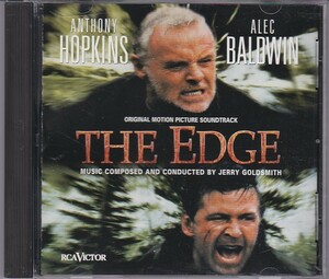 ★CD The Edge: Original Soundtrack ザ・ワイルド アンソニー・ホプキンス出演映画サントラ *ジェリー・ゴールドスミス