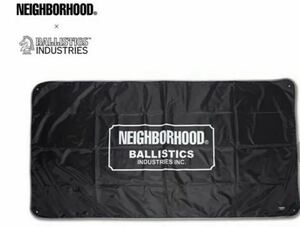 BALLISTICS × NEIGHBORHOOD 防水グランドシート　キャンプ　プール　シート　ネイバーフッド　アウトドア　ギア　黒　black