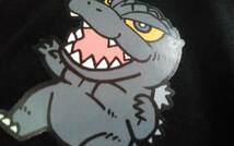 ☆メンズ！☆★GODZILLA ★☆ゴジラ♪モスラ♪ラドン♪キングギドラ♪ロゴBOXのイラスト入り黒色半袖Tシャツです(o^―^o)大きいサイズ4L_画像4