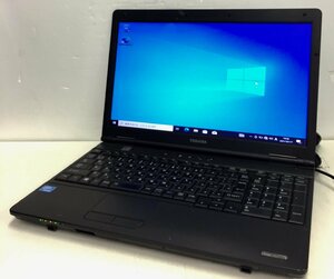 KJ0419CY【中古/動作.速度◯】 TOSHIBA dynabook Satellite B452/G Intel(R) Celeron(R) B830 CPU @ 1.80GHz HDD:320GB メモリ:4GB N